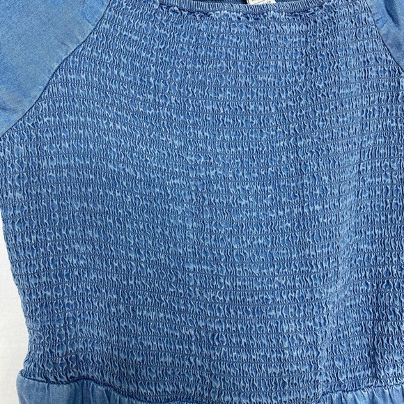 NWOT  Denim Jumpsuit Girls, Size Medium (12-14) - Picture 4 of 9